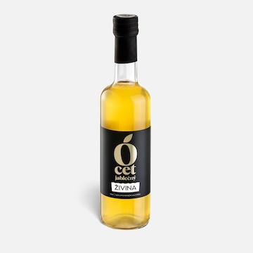 ŽIVINA Jablečný ocet 500ml nefiltrovaný