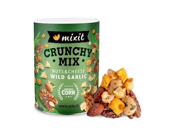 MIXIT Crunchy MIX  s medvědím česnekem 300g