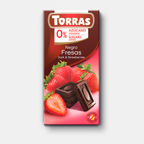 Dia čokoláda s jahodami Torras 75 g
