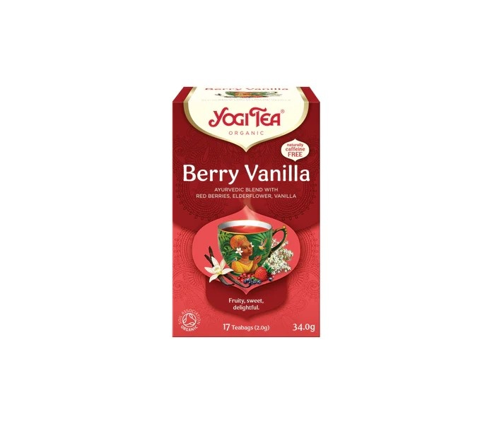 YOGI tea ČAJ BERRY VANILLA 34g Bio