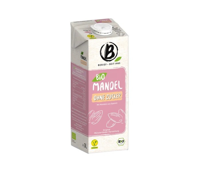 BERIEF Nápoj mandlový 1 l Bio