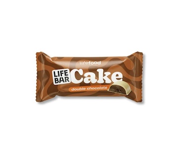 Lifefood LIFEBAR Cake Double chocolate 35g Bio
