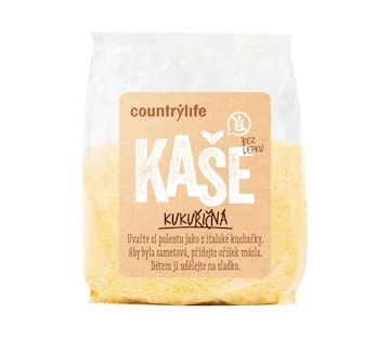 Country Life  Kaše kukuřičná 250 g bezlepková
