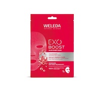 Weleda Exo Boost Zpevňující maska Granátové jablko a Maca 1ks 20ml Plátýnková zpevňující maska 
