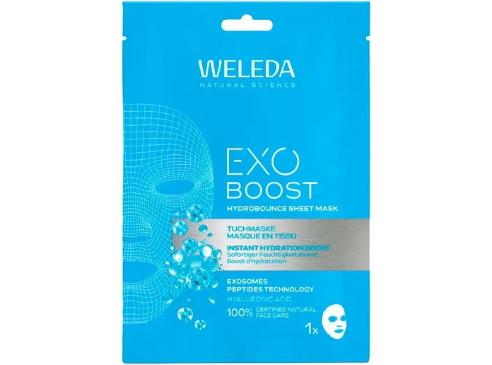 Weleda EXO BOOST Hydrobounce, látková pleťová maska,1ks 20 ml