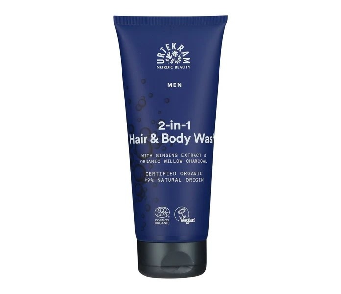 URTEKRAM MEN 2v1 sprchové mytí na tělo i vlasy 200ml 