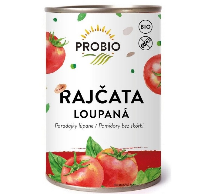 PROBIO Rajčata loupaná 400g Bio
