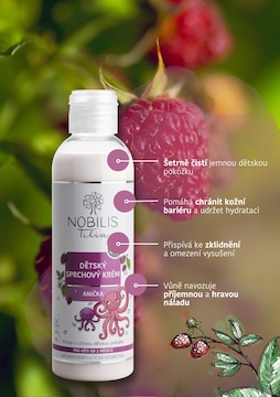 Nobilis Tilia Dětský sprchový krém ANIČKA 200ml