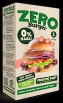 FRUJO ZERO burger 2 x 133 g - 4 porce