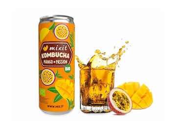 MIXIT Kombucha 330ml BIO - mango a marakuja