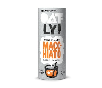 Oatly Nápoj ovesný Barista ICED Macchiato - karamel 235ml