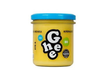 České ghíčko Máselný tuk GHEE  270g  Bio