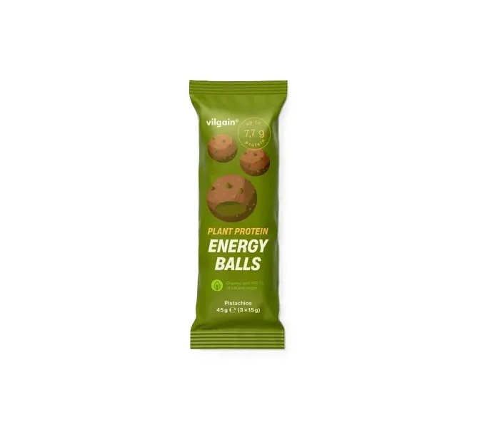 VILGAIN Bio koule pistáciové 45g PLANT PROTEIN energy balls