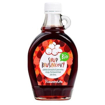 Country Life BIO Sirup brusinkový 250 ml 