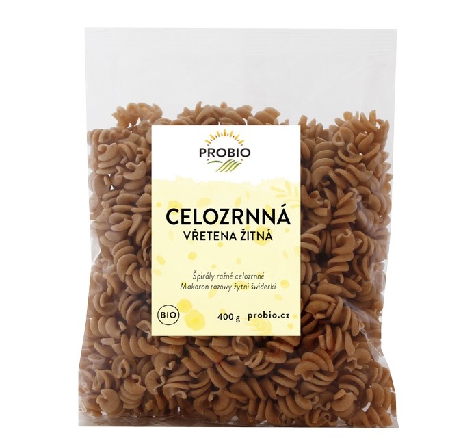 PROBIO Vřetena žitná celozrnná 400 g BIO