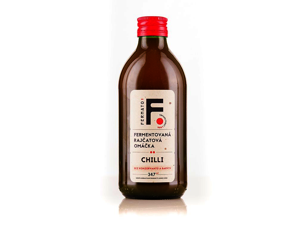 Fermato Fermentovaná rajčatová omáčka chilli 347ml 