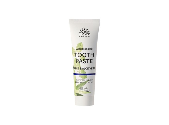URTEKRAM Nordic beauty Zubní pasta Máta s flourem 75ml  BIO