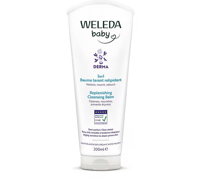 WELEDA baby 3v1 DERMA mycí balzám 200ml 