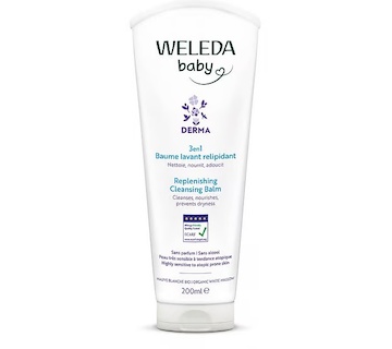 WELEDA baby 3v1 DERMA mycí balzám 200ml 