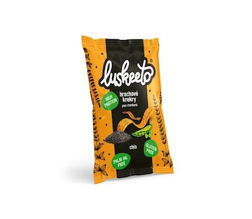Luskeeto Krekry luštěninové s chia 40 g