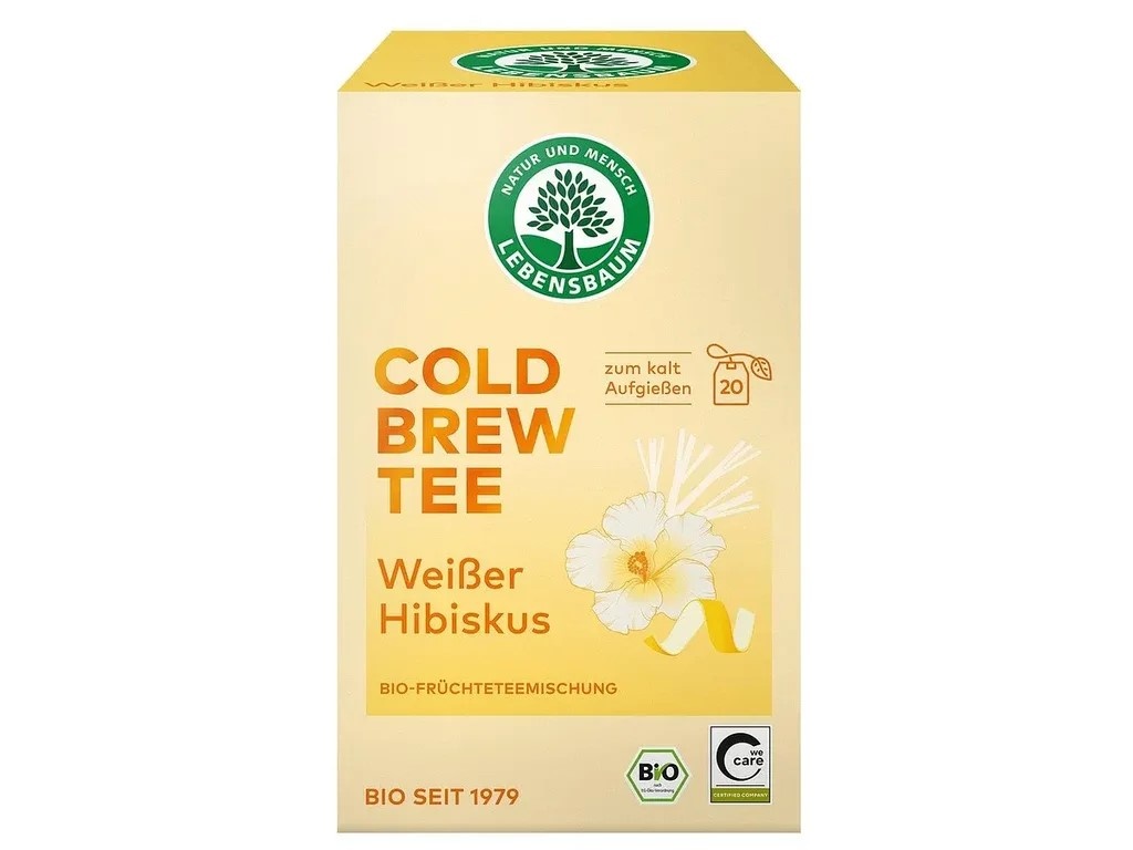 LEBENSBAUM Čaj COLD BREW TEE 40g Bílý ibišek