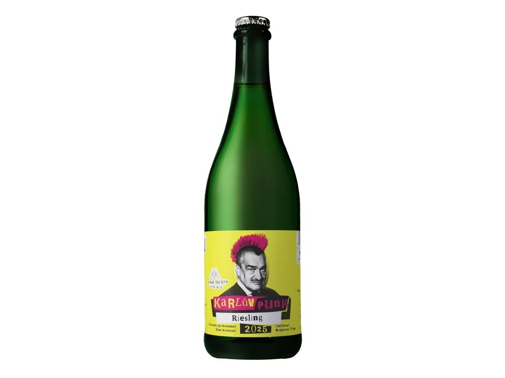 Vinné sklepy Kutná Hora Bio Karlův Punk Riesling 0,75l r.2025