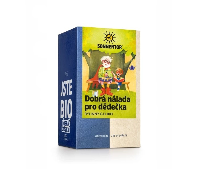 Sonnentor Dobrá nálada pro dědečka čaj porc. 27g BIO