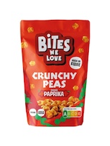 BitesWeLove Křupavý hrášek s příchutí uzené papriky 100g