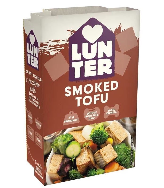 LUNTER Tofu uzené 180g - chlazený produkt - pouze osobní odběr