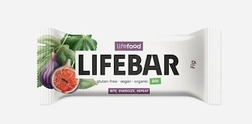 Lifefood Tyčinka fíková 40g BIO Lifebar