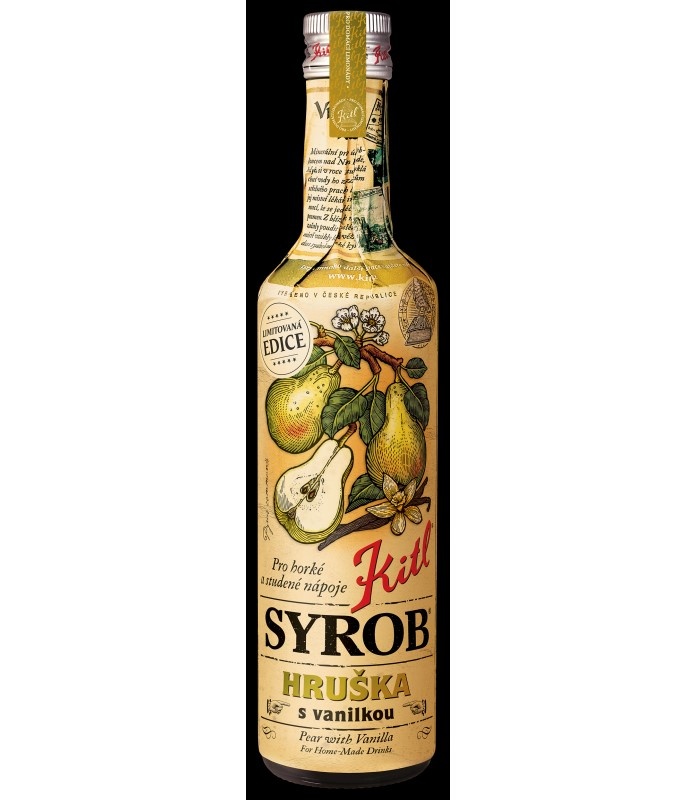 KITL Hruškový syrob 500ml