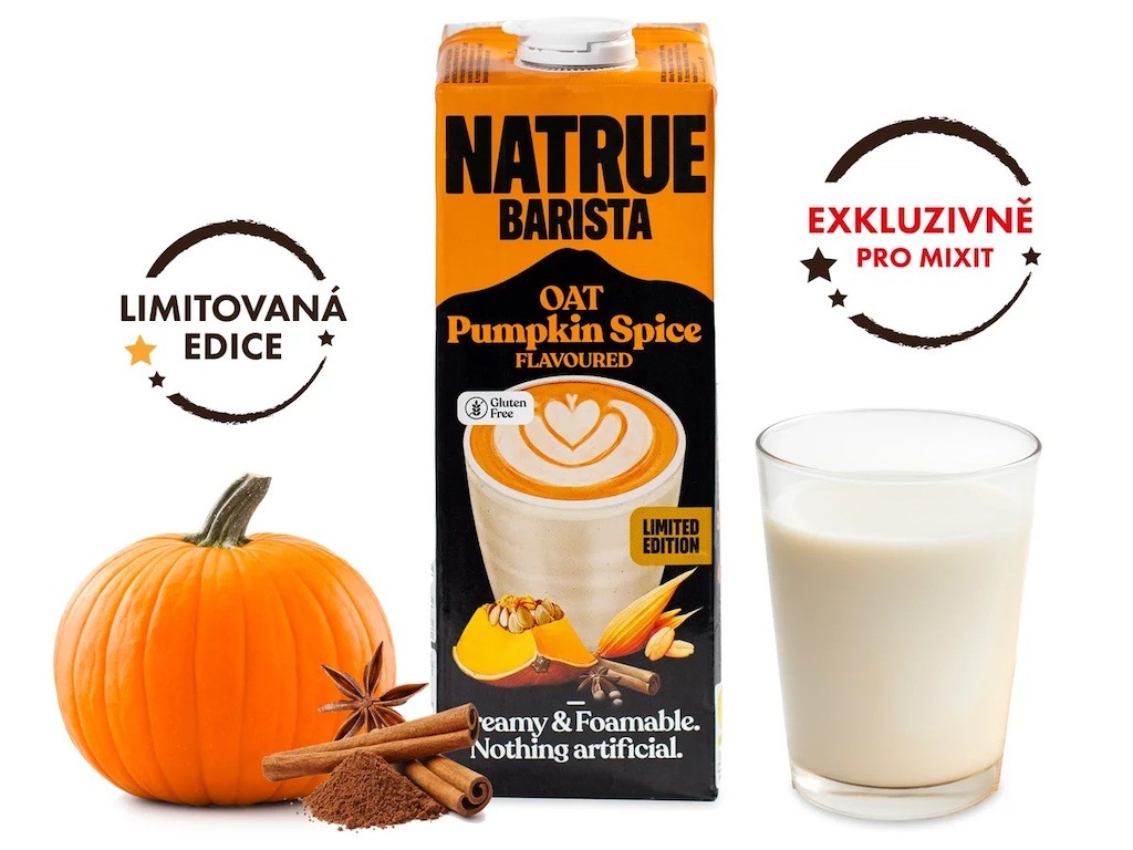 MIXIT Barista Ovesný nápoj -dýňové koření 1l 