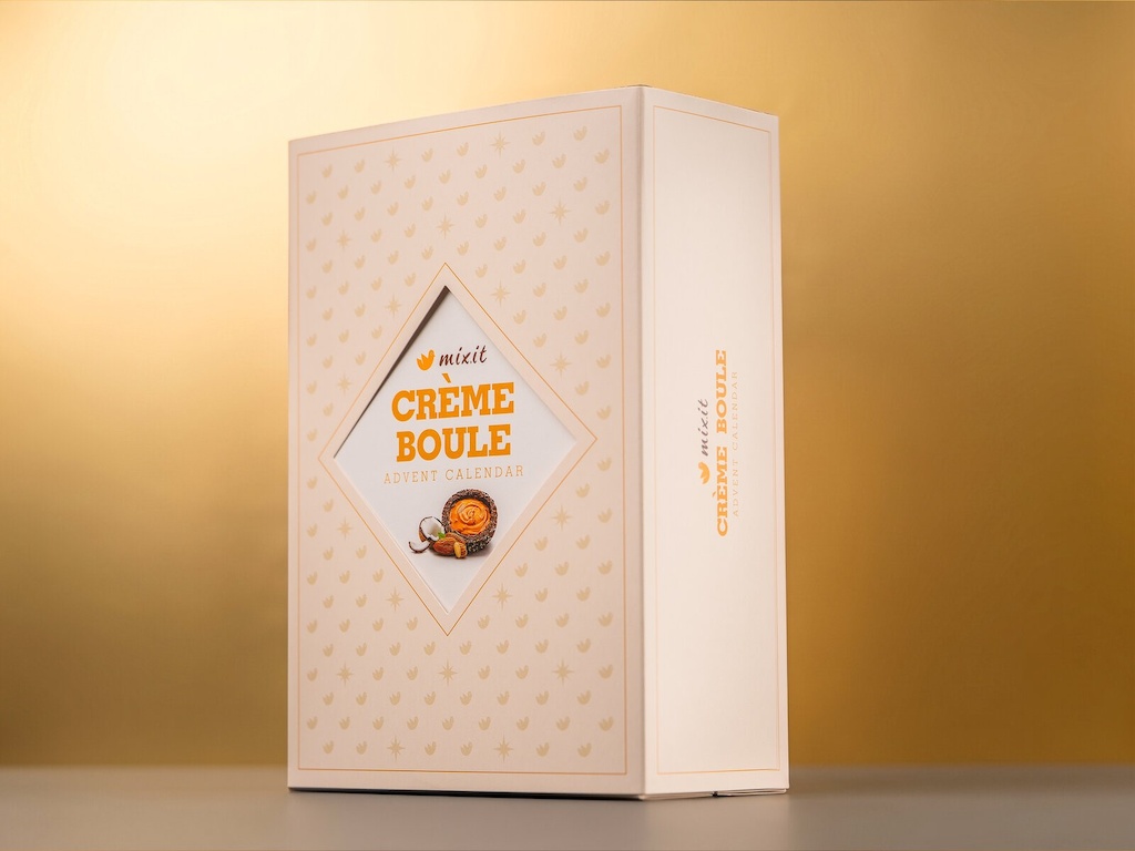 MIXIT Adventní kalendář Créme boule 720g 
