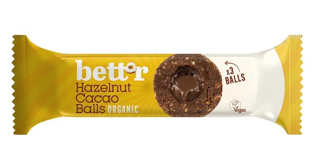 Bettr BALLS lískový ořech a kakao 45g