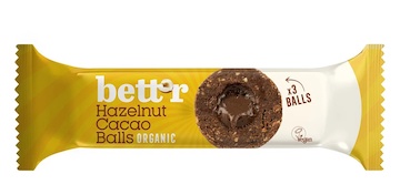 Bettr BALLS lískový ořech a kakao 45g