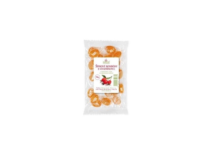 Grešík Šípkové bonbóny s vitamínem C 100g 