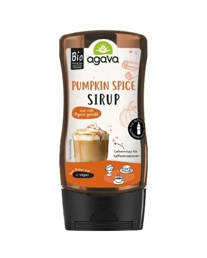 AGAVA Sirup s dýňovým kořením 350g BIO