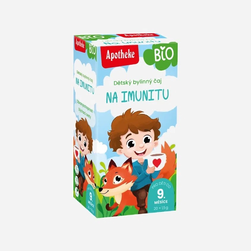 Apotheke BIO dětský bylinný čaj na imunitu 30 g 