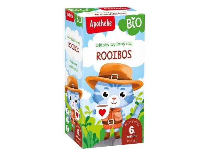 BIO dětský bylinný čaj Rooibos 30 g Apotheke