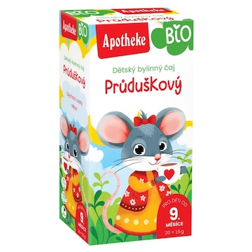 Apotheke BIO Čaj dětský průduškový 30g 