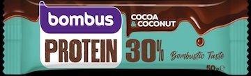 Bombus Protein 30% tyčinka  kakao-kokos 50g 