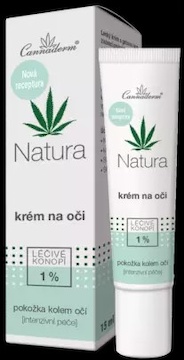 Cannaderm Natura Krém na oči 15ml 
