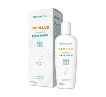 Cannaderm Capillus šampon s kofeinem 150ml