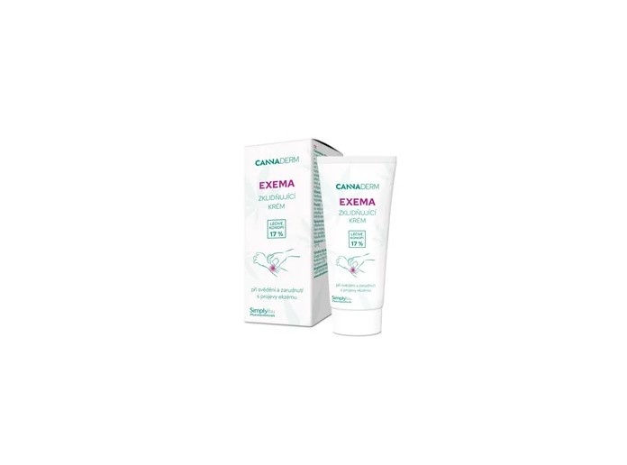 Cannaderm EXEMA zklidňující krém na ekzémy 50g