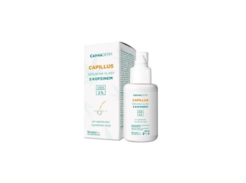 Cannaderm CAPILLUS Sérum na vlasy s kofeinem 40 ml