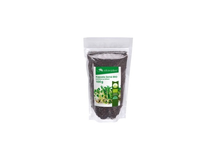 Zdravý den Semínko na klíčení Kapusty černé 100g BIO
