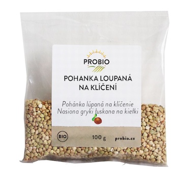 PROBIO Pohanka bio loupaná na klíčení 100g