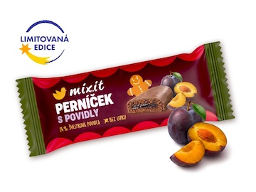 MIXIT Ořechovo-ovesný Perníček s povidly 36g 
