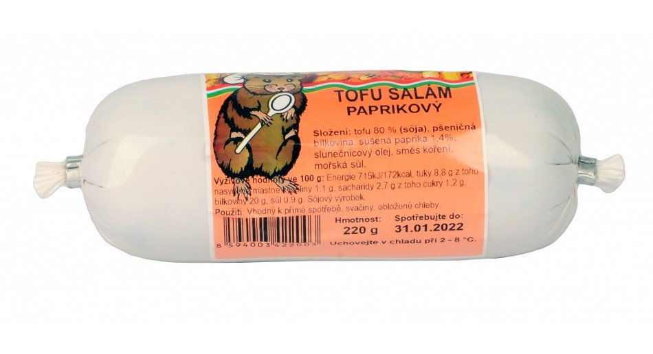 TofuSalamPAPRIKA220gSunfood