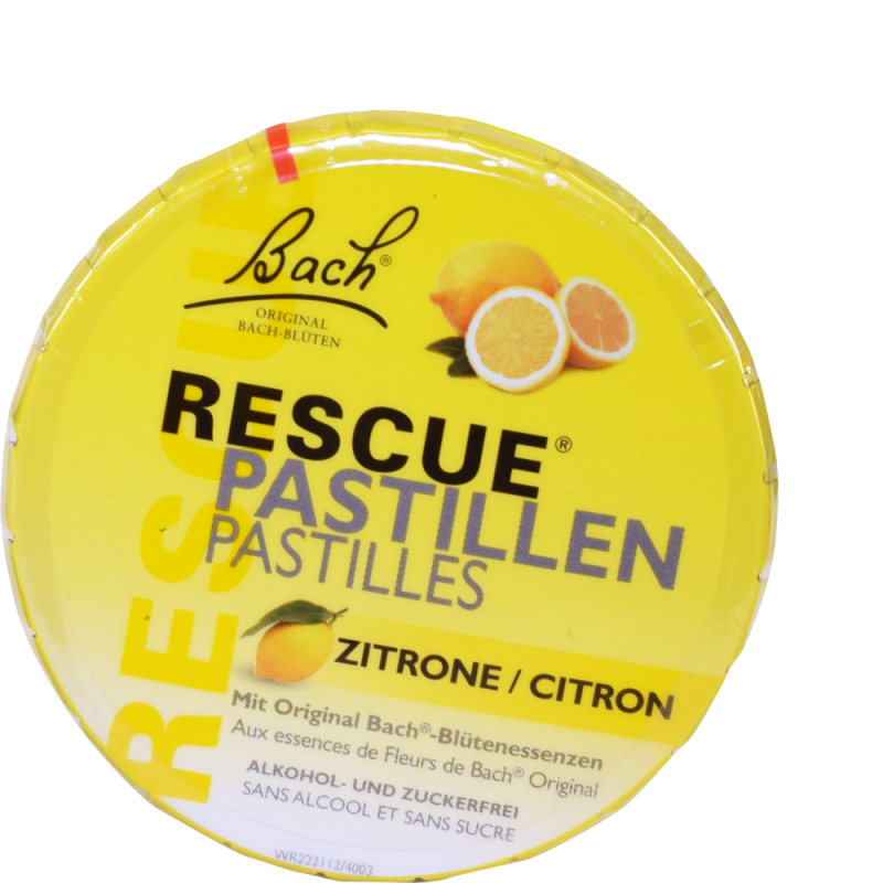 Rescue Pastilky citron 50g Bachovy esence